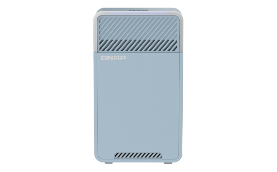 Picture of QNAP QMiro-201W wireless router Gigabit Ethernet Dual-band (2.4 GHz / 5 GHz) Blue