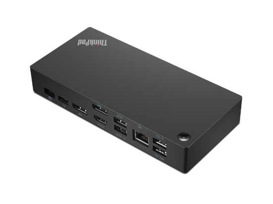 Picture of Lenovo 40AY0090IT laptop dock/port replicator Wired USB 3.2 Gen 1 (3.1 Gen 1) Type-C Black