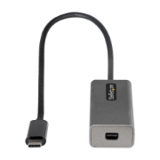 Picture of StarTech.com USB C to Mini DisplayPort Adapter - 4K 60Hz USB-C to mDP Adapter Dongle - USB Type-C to Mini DP Monitor - Video Converter - Works w/Thunderbolt 3-12" Long Attached Cable - Upgraded Version of CDP2MDP