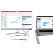 Picture of StarTech.com USB C to Mini DisplayPort Adapter - 4K 60Hz USB-C to mDP Adapter Dongle - USB Type-C to Mini DP Monitor - Video Converter - Works w/Thunderbolt 3-12" Long Attached Cable - Upgraded Version of CDP2MDP