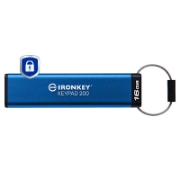 Picture of Kingston Technology IronKey 16GB Keypad 200, FIPS 140-3 Lvl 3 AES-256 Hardware Encrypted
