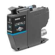 Picture of Brother LC-421XLC ink cartridge 1 pc(s) Original High (XL) Yield Cyan