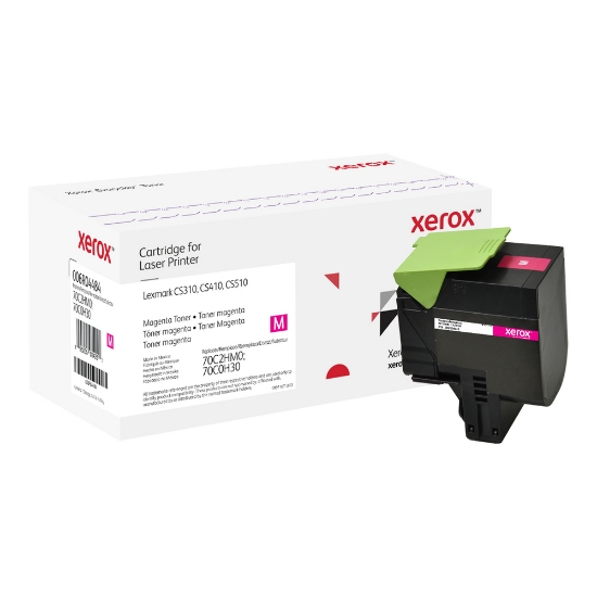 Picture of Everyday ™ Magenta Toner by Xerox compatible with Lexmark 70C2HM0/70C0H30, High capacity