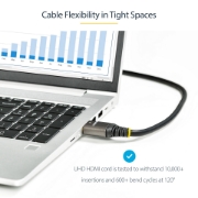 Picture of StarTech.com 10ft (3m) HDMI 2.1 Cable 8K - Certified Ultra High Speed HDMI Cable 48Gbps - 8K 60Hz/4K 120Hz HDR10+ eARC - Ultra HD 8K HDMI Cable - Monitor/TV/Display - Flexible TPE Jacket