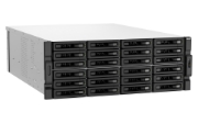 Picture of QNAP TS-H3087XU-RP NAS Rack (4U) Intel Xeon E E-2378 64 GB DDR4 0 TB QuTS hero Black, White