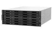 Picture of QNAP TS-H3087XU-RP NAS Rack (4U) Intel Xeon E E-2378 64 GB DDR4 0 TB QuTS hero Black, White