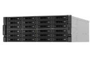 Picture of QNAP TS-H3087XU-RP NAS Rack (4U) Intel Xeon E E-2378 64 GB DDR4 0 TB QuTS hero Black, White