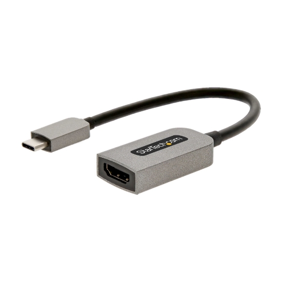 Picture of StarTech.com USB C to HDMI Adapter - 4K 60Hz Video, HDR10 - USB-C to HDMI 2.0b Adapter Dongle - USB Type-C DP Alt Mode to HDMI Monitor/Display/TV - USB C to HDMI Converter