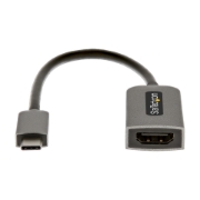 Picture of StarTech.com USB C to HDMI Adapter - 4K 60Hz Video, HDR10 - USB-C to HDMI 2.0b Adapter Dongle - USB Type-C DP Alt Mode to HDMI Monitor/Display/TV - USB C to HDMI Converter