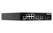 Picture of QNAP QSW-M2106R-2S2T network switch Managed L2 10G Ethernet (100/1000/10000) 1U Black