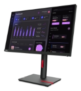 Picture of Lenovo ThinkVision T24i-30 LED display 60.5 cm (23.8") 1920 x 1080 pixels Full HD Black