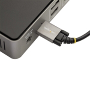 Picture of StarTech.com 3ft (1m) Side Screw Locking USB C Cable 10Gbps - USB-IF Certified USB-C Cable - USB 3.1/3.2 Gen 2 Type-C Cable - 100W (5A) Power Delivery Charging, DP Alt Mode - Dual Screw Lock - USB-C Cord Charge/Sync