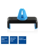 Picture of ACT Smartphone car mount, placement in the air vent metal clip