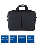 Picture of ACT City shoulder bag for laptops up to 16.1”, made from recycled plastic bottles