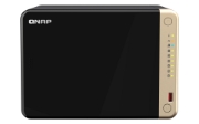 Picture of QNAP TS-664 NAS Tower Intel® Celeron® N5095 8 GB DDR4 0 TB QNAP QTS Black, Bronze