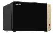 Picture of QNAP TS-664 NAS Tower Intel® Celeron® N5095 8 GB DDR4 0 TB QNAP QTS Black, Bronze