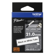 Picture of Brother HSE-251E label-making tape Black on white