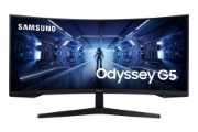 Picture of Samsung G55T computer monitor 86.4 cm (34") 3440 x 1440 pixels UltraWide Quad HD LED Black