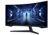 Picture of Samsung G55T computer monitor 86.4 cm (34") 3440 x 1440 pixels UltraWide Quad HD LED Black