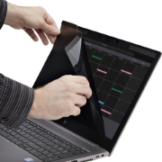 Picture of StarTech.com Laptop Privacy Screen for 15.6" Notebook - Magnetic Removable Laptop Display Security Filter - Blue Light Reducing Screen Protector - 16:9 - Matte/Glossy - +/-30 Degree
