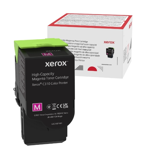 Picture of Xerox Genuine ® C310 Color Printer​/​C315 Color Multifunction Printer Magenta High capacity Toner Cartridge (5500 Pages) - 006R04366