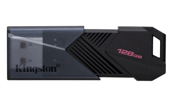 Picture of Kingston Technology DataTraveler 128GB Portable USB 3.2 Gen 1 Exodia Onyx
