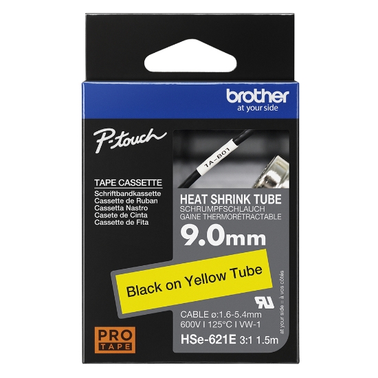 Picture of Brother HSE-621E label-making tape