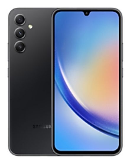 Picture of Samsung Galaxy A34 5G Enterprise Edition 16.8 cm (6.6") Hybrid Dual SIM USB Type-C 6 GB 128 GB 5000 mAh Graphite