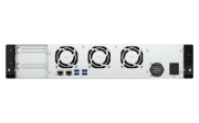 Picture of QNAP TS-855EU-8G NAS/storage server Rack (2U) Intel Atom® C5125 8 GB DDR4 0 TB QuTS hero Black