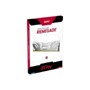 Picture of Kingston Technology FURY 32GB 6400MT/s DDR5 CL32 DIMM (Kit of 2) Renegade White XMP