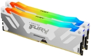 Picture of Kingston Technology FURY 32GB 6400MT/s DDR5 CL32 DIMM (Kit of 2) Renegade RGB White XMP