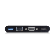 Picture of ACT USB-C docking station 4K, for 1 HDMI or VGA monitor, ethernet, USB hub