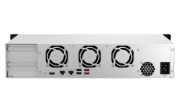 Picture of QNAP TS-864EU-8G NAS/storage server Rack (2U) Intel® Celeron® 8 GB DDR4 0 TB QNAP Turbo System Black