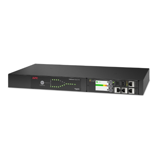 Picture of APC Automatic Transfer Switch AP4423A - (8x) C13 + (1x) C19, 3680W, Rack mountable, 1U