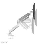 Picture of Neomounts DS70-450WH1 Monitor arm 17-42" - gas spring - Topfix - 180°-stop