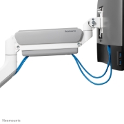Picture of Neomounts DS70-450WH1 Monitor arm 17-42" - gas spring - Topfix - 180°-stop