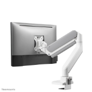 Picture of Neomounts DS70-450WH1 Monitor arm 17-42" - gas spring - Topfix - 180°-stop