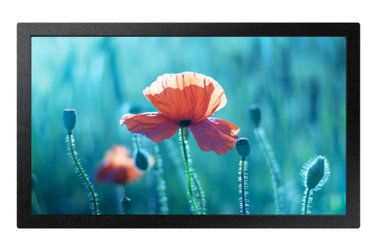 Picture of Samsung QB13R-M Digital signage flat panel 33 cm (13") LCD Wi-Fi 500 cd/m² Full HD Black Built-in processor Tizen 4.0 16/7