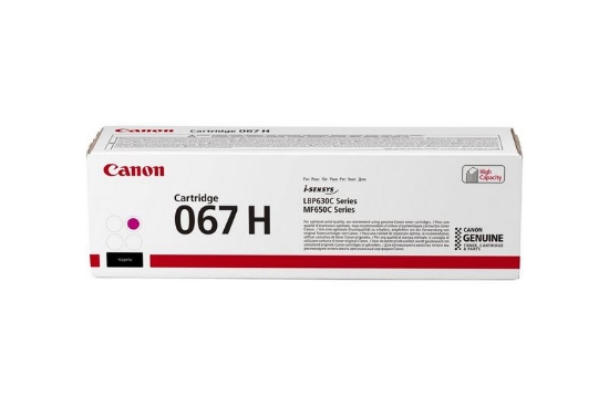 Picture of Canon 067H toner cartridge 1 pc(s) Original Magenta