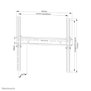 Picture of Neomounts WL30-350BL14 TV mount wall 32-65" - fixed - lockable