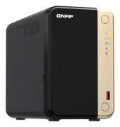 Picture of QNAP TS-264 NAS Tower Intel® Celeron® N5095 8 GB 0 TB QNAP QTS Black, Gold