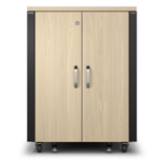 Picture of APC NetShelter Soundproof, 17U, Server Rack Enclosure, 230V, Maple