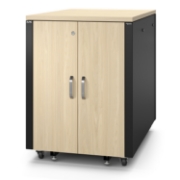 Picture of APC NetShelter Soundproof, 17U, Server Rack Enclosure, 230V, Maple