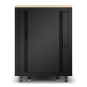 Picture of APC NetShelter Soundproof, 17U, Server Rack Enclosure, 230V, Maple