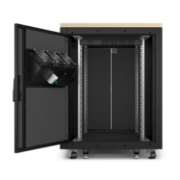 Picture of APC NetShelter Soundproof, 17U, Server Rack Enclosure, 230V, Maple