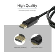 Picture of ACT 3 meters DisplayPort 1.4 cable 8K male - male