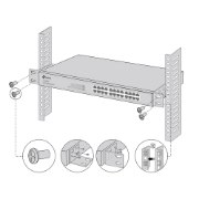 Picture of TP-Link Omada 13-inch Switches Rack Mount Kit
