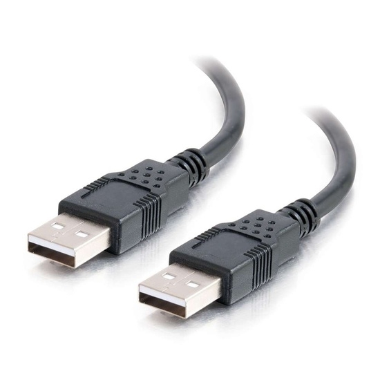 Picture of C2G 1m USB 2.0 A Male to A Male Cable - Black (3.3 ft)