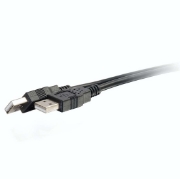 Picture of C2G 1m USB 2.0 A Male to A Male Cable - Black (3.3 ft)