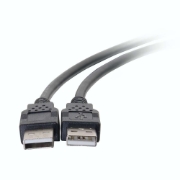 Picture of C2G 1m USB 2.0 A Male to A Male Cable - Black (3.3 ft)
